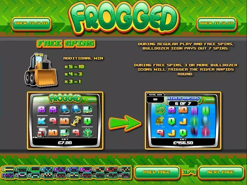 Frogged Free Casino Slot  with, delFree Spins