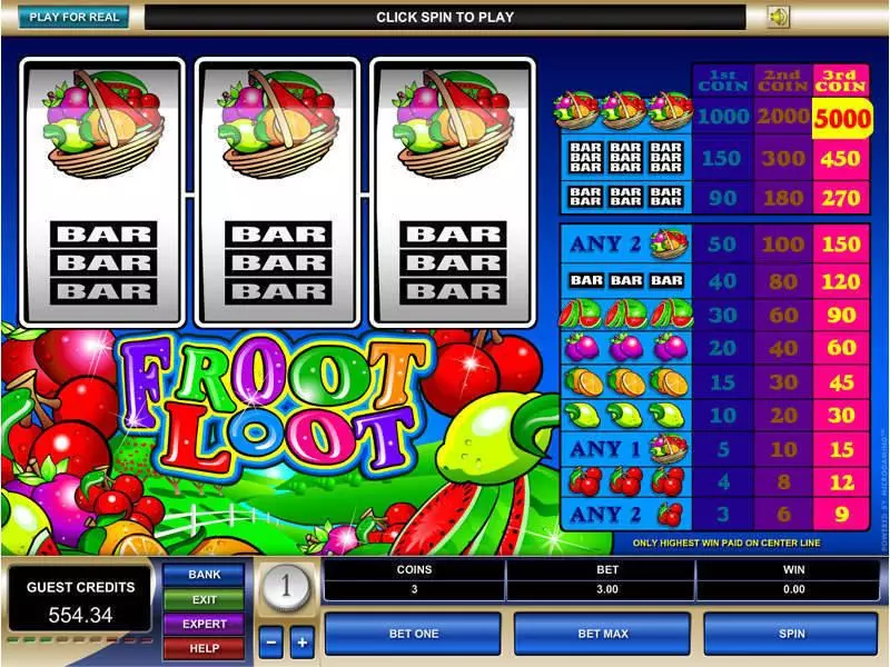 Froot Loot Free Casino Slot 
