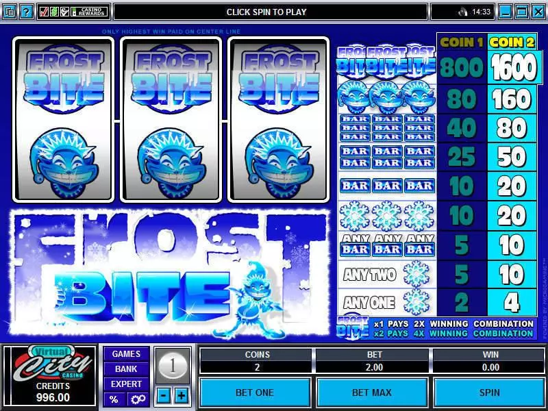 Frost Bite Free Casino Slot 