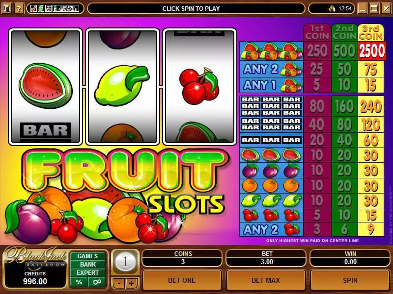 Fruit Free Casino Slot 