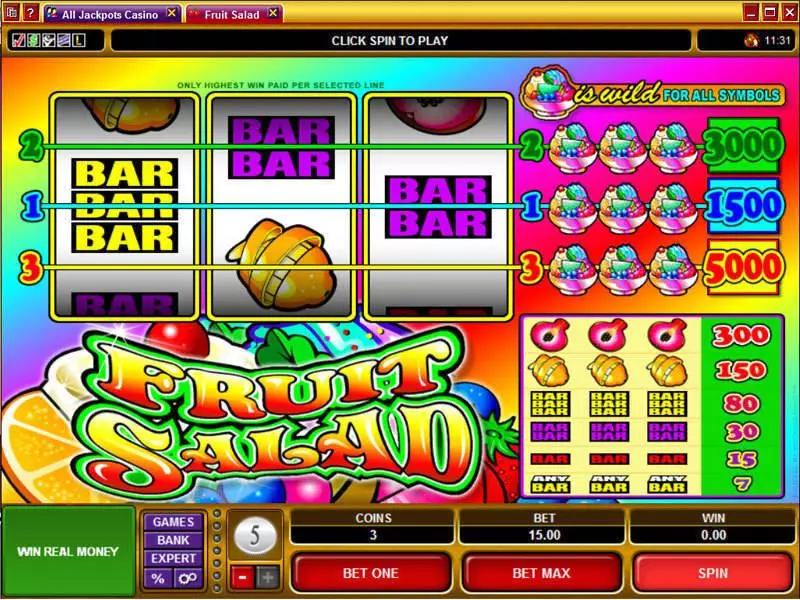 Fruit Salad Free Casino Slot 