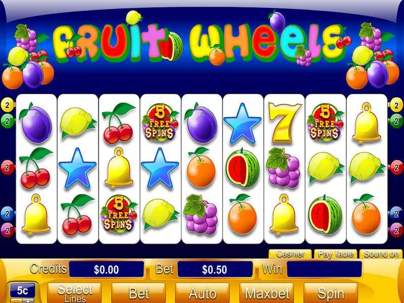 Fruit Wheels Free Casino Slot  with, delFree Spins