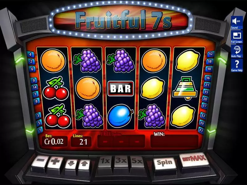 Fruitful 7s Free Casino Slot  with, delFree Spins