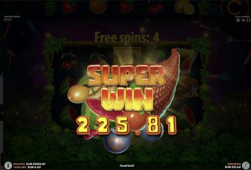 Fruits and Bombs Free Casino Slot  with, delFree Spins