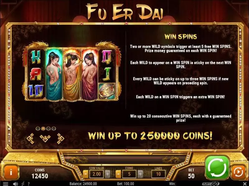 Fu Er Dai Free Casino Slot  with, delFree Spins