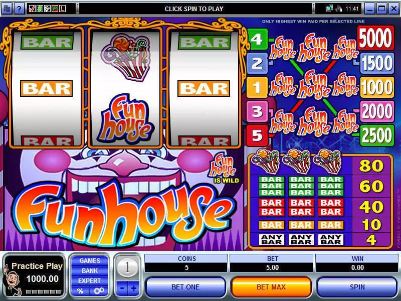 Fun House Free Casino Slot 
