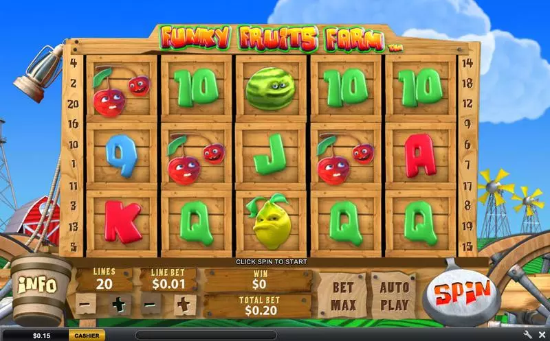 Funky Fruits Farm Free Casino Slot  with, delMulti Level