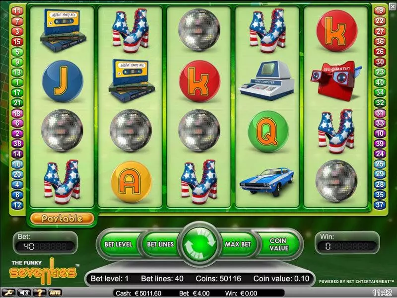 Funky Seventies Free Casino Slot  with, delFree Spins