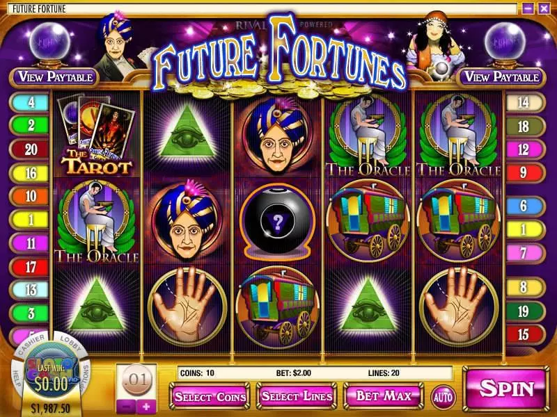 Future Fortunes Free Casino Slot  with, delFree Spins