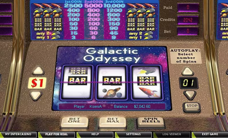 Galactic Odyssey Free Casino Slot 