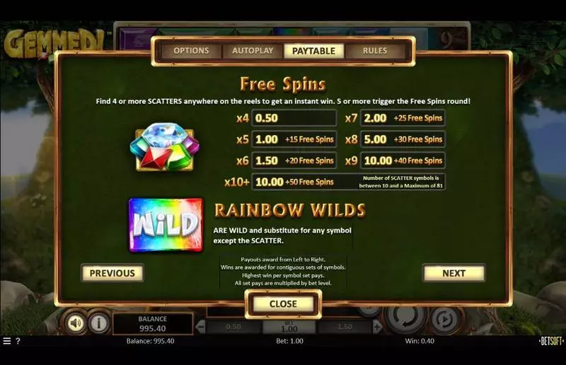 Gemmed! Free Casino Slot  with, delFree Spins
