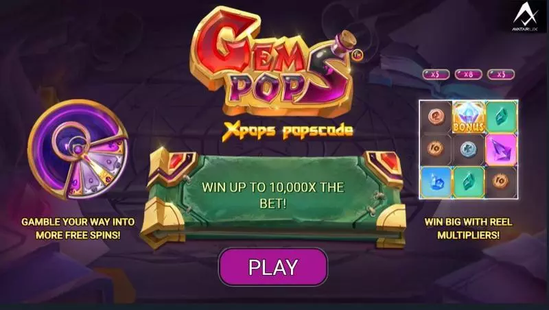 GemPops Free Casino Slot  with, delXpops