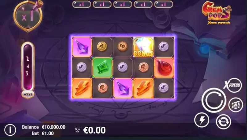 GemPops Free Casino Slot  with, delXpops