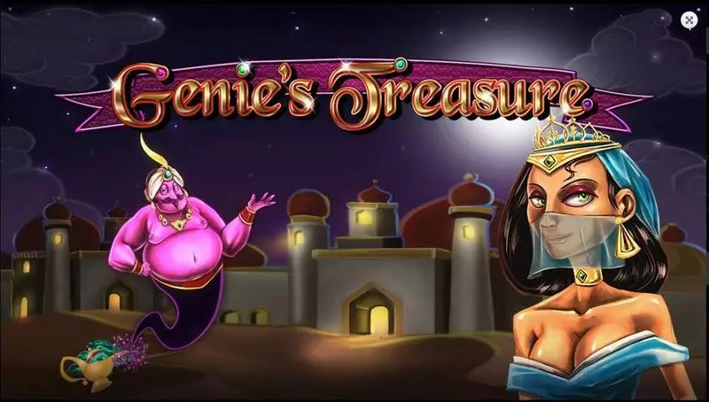 Genie's Treasure Free Casino Slot  with, delFree Spins
