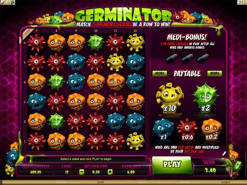 Germinator Free Casino Slot 