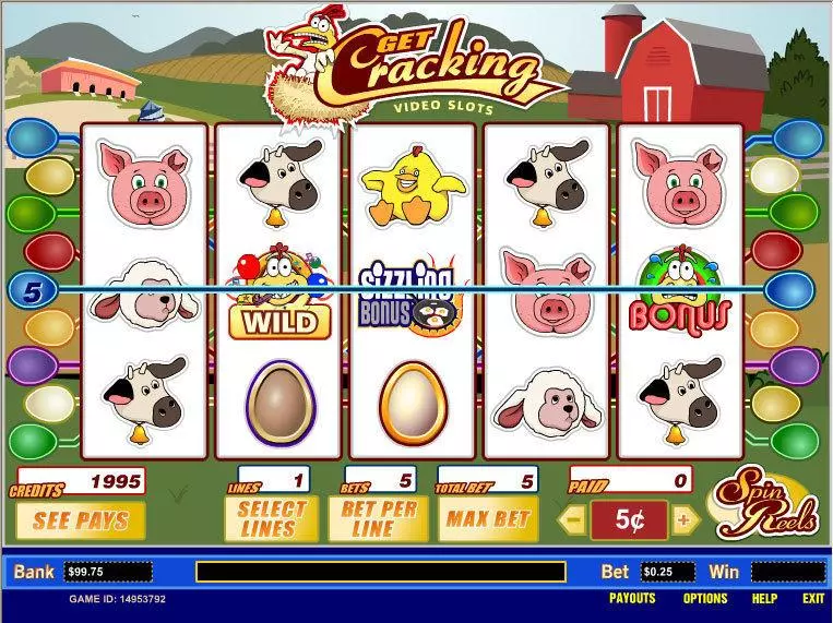 Get Cracking Free Casino Slot  with, delSecond Screen Game