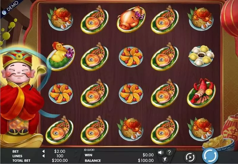 God Of Cookery Free Casino Slot  with, delFree Spins