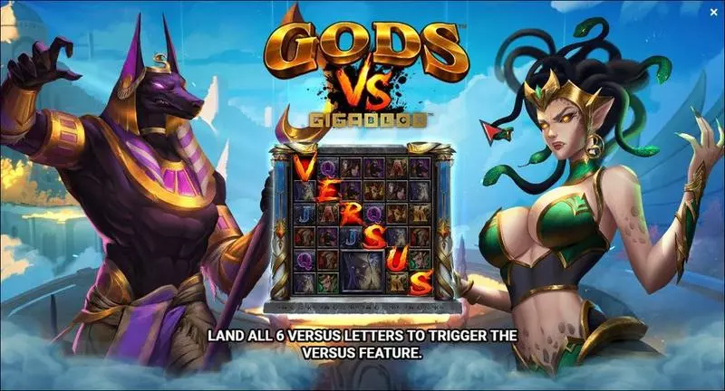 Gods VS Gigablox Free Casino Slot  with, delGigablox
