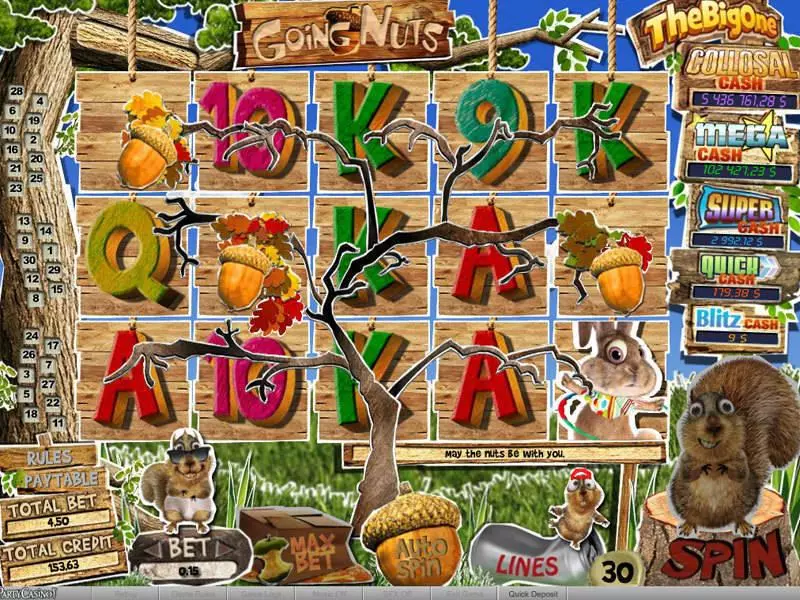 Going Nuts Free Casino Slot  with, delFree Spins