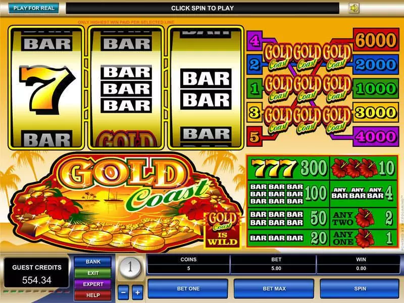 Gold Coast Free Casino Slot 