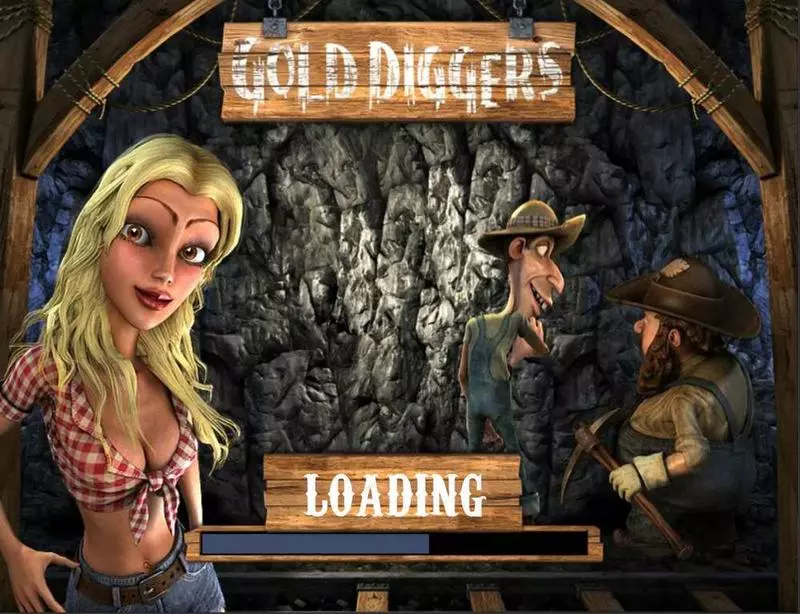 Gold Diggers Free Casino Slot  with, delSecond Screen Game