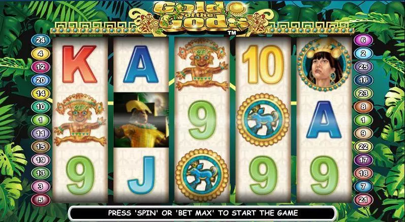 Gold ogf the Gods Free Casino Slot  with, delFree Spins