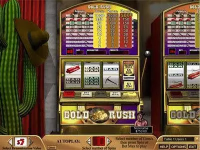 Gold Rush Free Casino Slot 