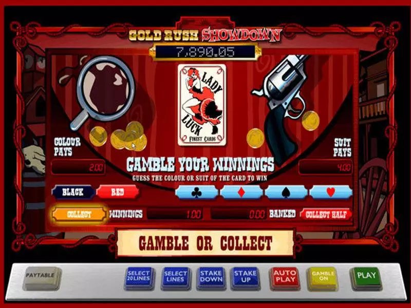 Gold Rush Showdown Free Casino Slot  with, delSecond Screen Game