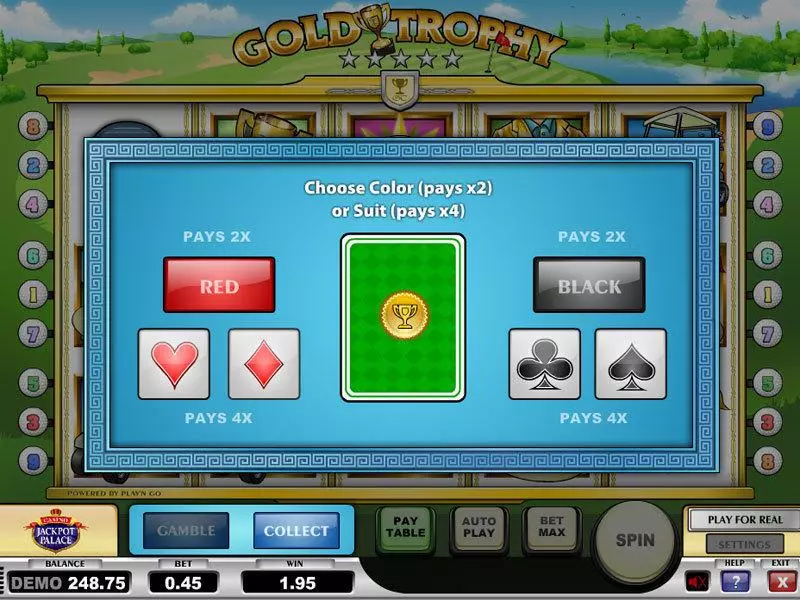 Gold Trophy Free Casino Slot  with, delFree Spins