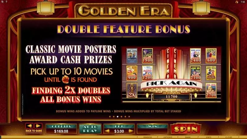 Golden Era Free Casino Slot  with, delBonus Choice