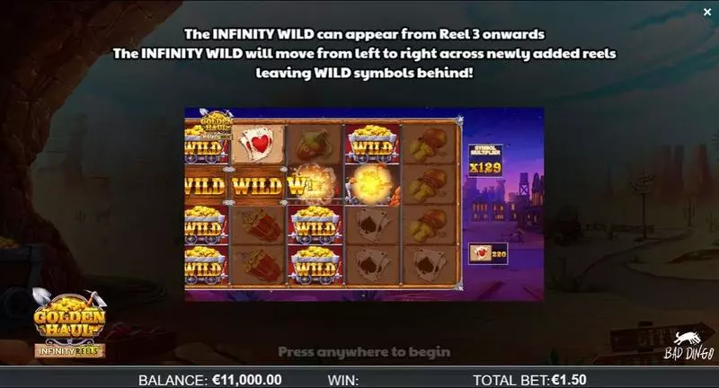 Golden Haul Infinity Reels Free Casino Slot  with, delFree Spins