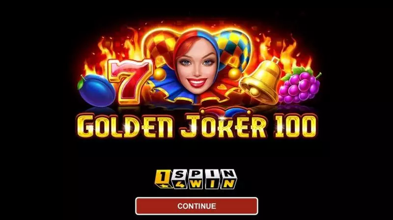 Golden Joker 100 Hold And Win Free Casino Slot  with, delHold and Spin