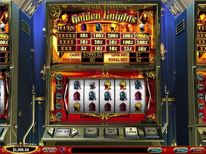 Golden Knights Free Casino Slot 