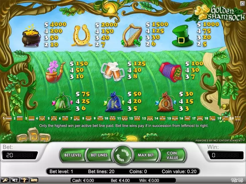 Golden Shamrock Free Casino Slot  with, delFree Spins