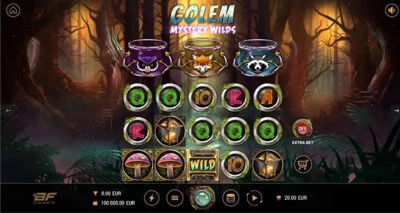 Golem Mystery Wilds Free Casino Slot  with, delBuy Feature