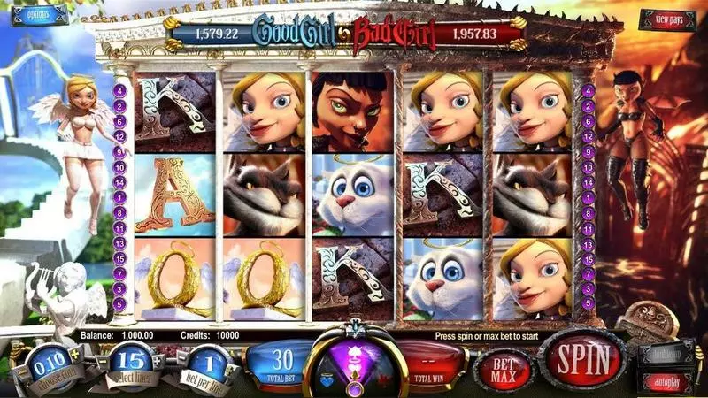 Good Girl, Bad Girl Free Casino Slot  with, delSecond Screen Game
