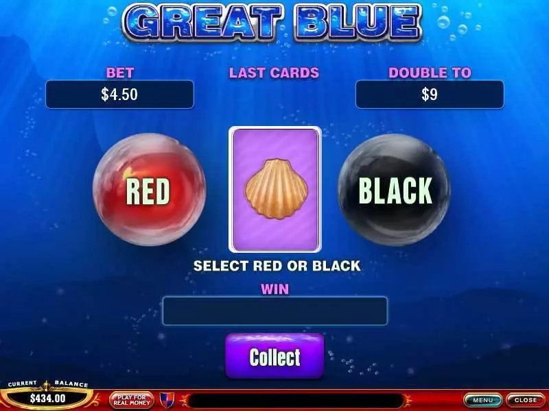 Great Blue Free Casino Slot  with, delFree Spins