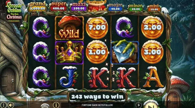 Greedy Goblins That Stole Christmas Free Casino Slot  with, delHold and WinPick a BoxWild Reels