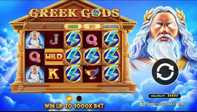 Greek Gods Free Casino Slot  with, delFree Spins