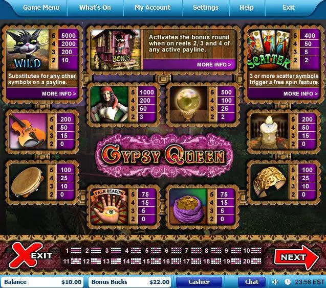 Gypsy Queen Free Casino Slot  with, delFree Spins