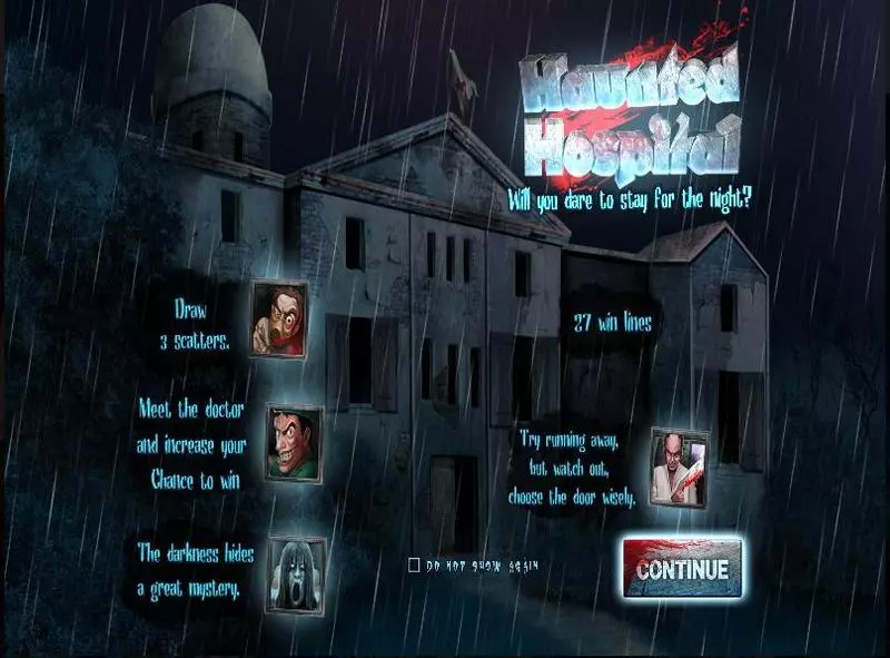 Haunted Hospital Free Casino Slot  with, delFree Spins