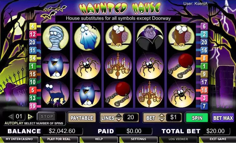 Haunted House Free Casino Slot  with, delFree Spins