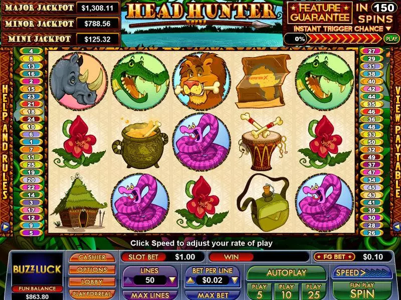 Head Hunter Free Casino Slot  with, delFree Spins