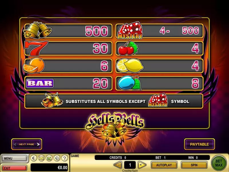 Hells Bells Free Casino Slot  with, delFree Spins
