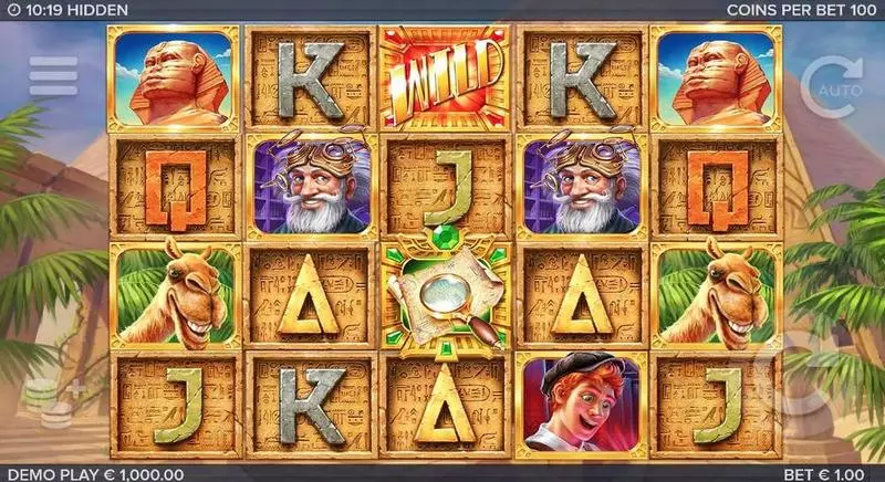 Hidden Free Casino Slot  with, delWild Reels