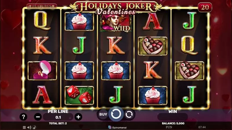 Holidays Joker – Valentines Free Casino Slot  with, delRe-Spin
