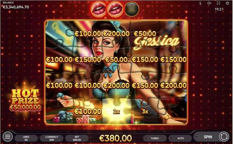 Hot Puzzle Free Casino Slot  with, delPuzzle Bonus Game