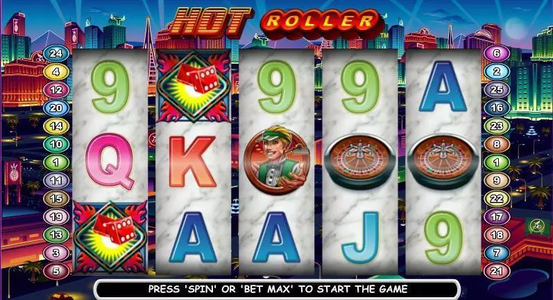 Hot Roller Free Casino Slot  with, delFree Spins