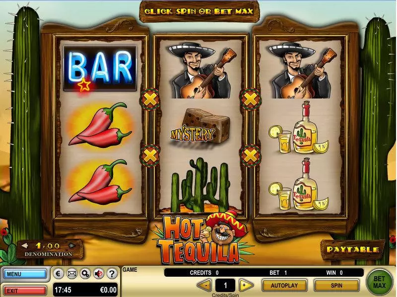 Hot Tequila Free Casino Slot  with, delFree Spins