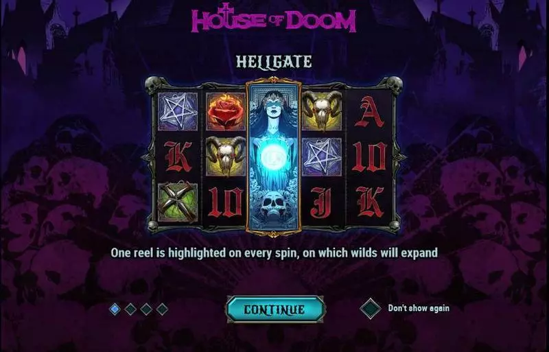 House of Doom Free Casino Slot  with, delSecond Screen Game